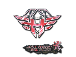 Sticker | Heroic (Holo) | Antwerp 2022 — CS2 skin image, Exotic rarity