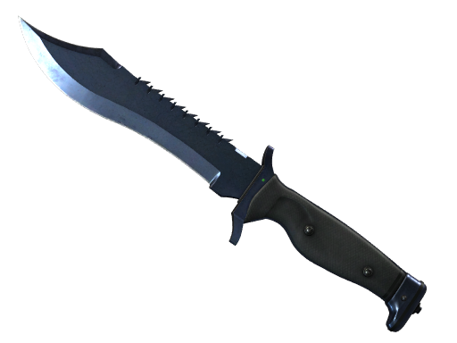 ★ StatTrak™ Bowie Knife | Blue Steel (Well-Worn) — CS2 skin image