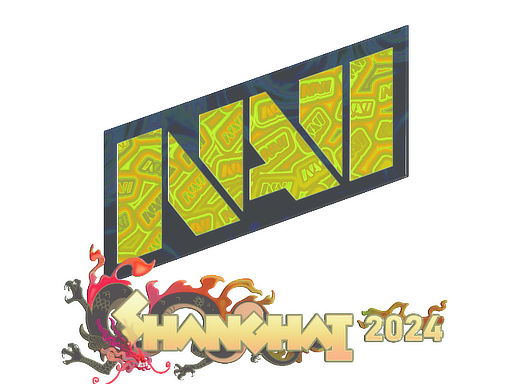 Sticker | Natus Vincere (Holo) | Shanghai 2024 — CS2 skin image, Exotic rarity