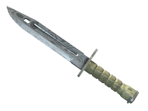 ★ Bayonet | Damascus Steel (Well-Worn) — изображение скина CS2, редкость Covert