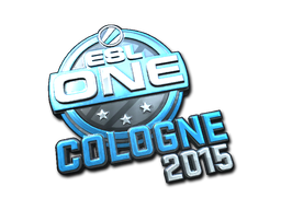 Sticker | ESL (Foil) | Cologne 2015 — CS2 skin image, Exotic rarity