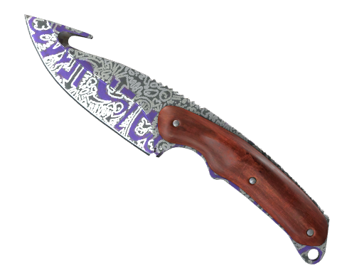 ★ StatTrak™ Gut Knife | Freehand (Battle-Scarred) — CS2 skin image