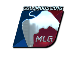 Sticker | MLG (Foil) | MLG Columbus 2016 — CS2 skin image, Exotic rarity