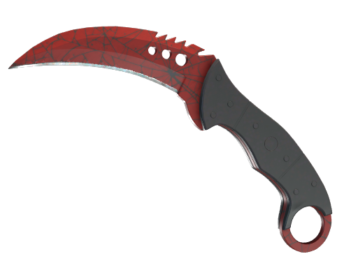 ★ StatTrak™ Talon Knife | Crimson Web (Field-Tested) — CS2 skin image