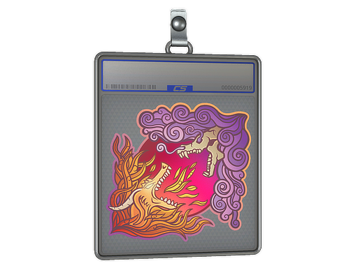 Sticker Slab | Good Versus Evil — CS2 skin image, High Grade rarity