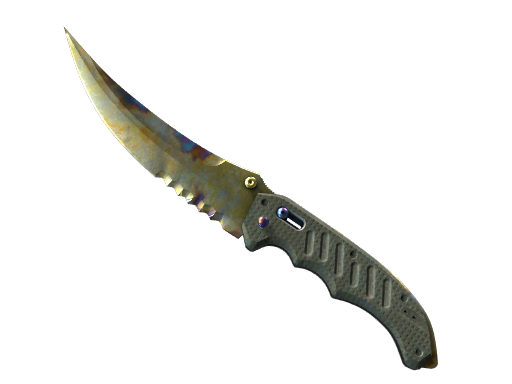 ★ StatTrak™ Flip Knife | Case Hardened (Factory New) — CS2 skin image