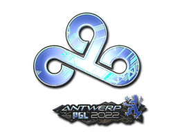 Sticker | Cloud9 (Holo) | Antwerp 2022 — CS2 skin image, Exotic rarity