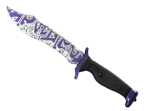 ★ StatTrak™ Bowie Knife | Freehand (Well-Worn) — CS2 skin image