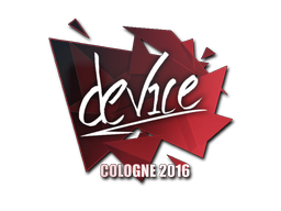 Sticker | device | Cologne 2016 — CS2 skin image, High Grade rarity