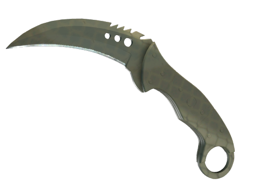 ★ Talon Knife | Safari Mesh (Battle-Scarred) — изображение скина CS2, редкость Covert