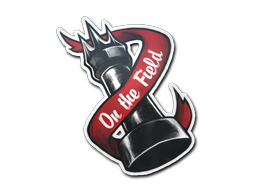 Sticker | King on the Field — CS2 skin image, High Grade rarity