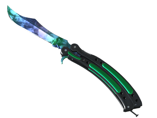★ Butterfly Knife | Gamma Doppler Phase 1 (Factory New) — CS2 skin image, Covert rarity