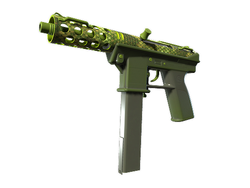 Tec-9 | Garter-9 (Well-Worn) — изображение скина CS2, редкость Industrial Grade