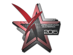 Sticker | Vexed Gaming | Cluj-Napoca 2015 — CS2 skin image, High Grade rarity