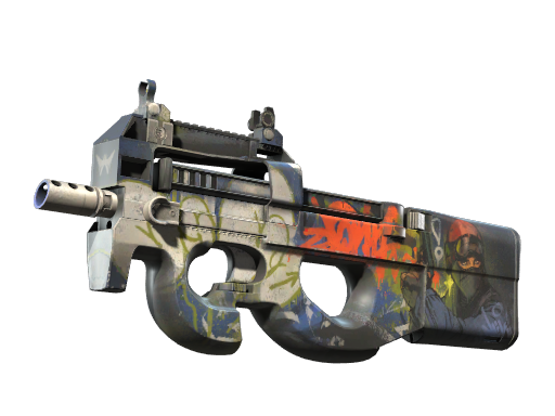 P90 | Nostalgia (Well-Worn) — изображение скина CS2, редкость Classified