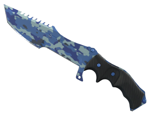 ★ Huntsman Knife | Bright Water (Minimal Wear) — изображение скина CS2, редкость Covert