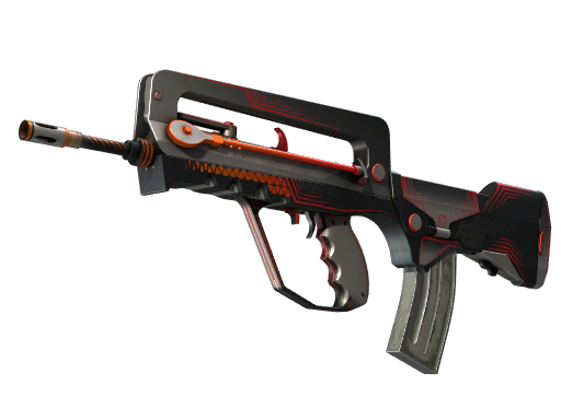 FAMAS | Valence (Field-Tested) — изображение скина CS2, редкость Restricted