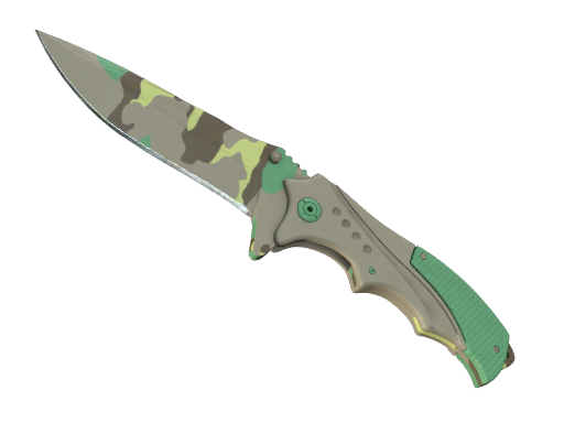 ★ StatTrak™ Nomad Knife | Boreal Forest (Battle-Scarred) — CS2 skin image