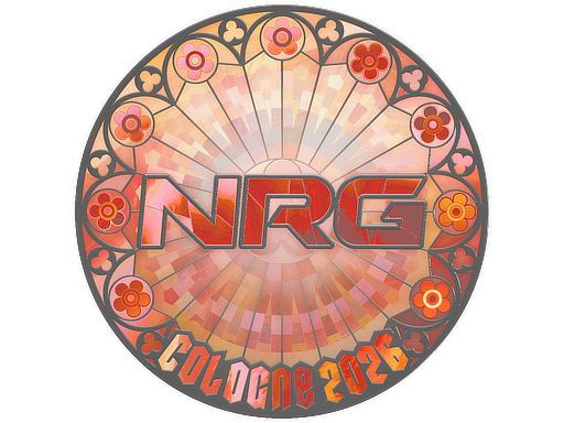 Sticker | NRG (Holo) | Cologne 2026 — CS2 skin image, Exotic rarity