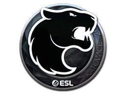 Sticker | FURIA (Foil) | Katowice 2019 — CS2 skin image, Exotic rarity