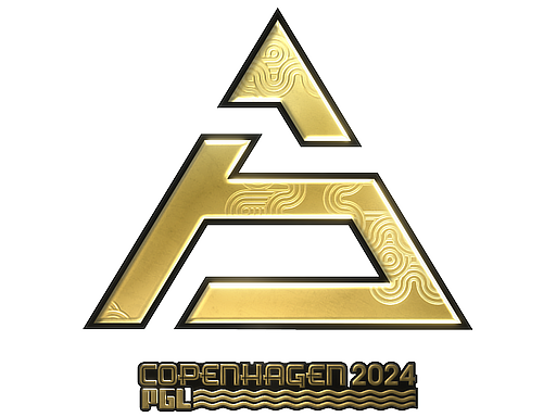 Sticker | SAW (Gold) | Copenhagen 2024 — CS2 skin image, Extraordinary rarity