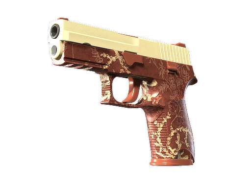 P250 | Red Tide (Field-Tested) — изображение скина CS2, редкость Mil-Spec Grade
