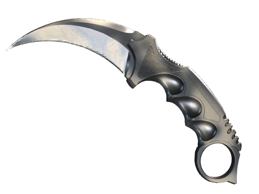 ★ StatTrak™ Karambit | Scorched (Well-Worn) — CS2 skin image