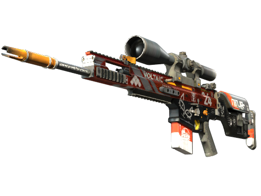 StatTrak™ SCAR-20 | Bloodsport (Factory New) — изображение скина CS2, редкость Classified