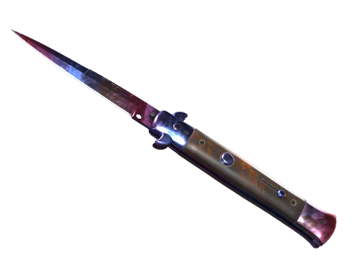 ★ Stiletto Knife | Doppler Phase 1 — CS2 skin, Covert rarity