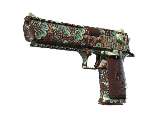 Desert Eagle | Mint Fan (Well-Worn) — изображение скина CS2, редкость Mil-Spec Grade