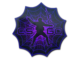 Sticker | Web Stuck — CS2 skin image, High Grade rarity
