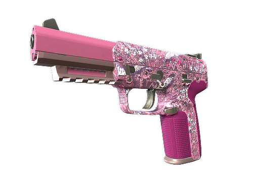 Five-SeveN | Fraise Crane (Well-Worn) — изображение скина CS2, редкость Mil-Spec Grade