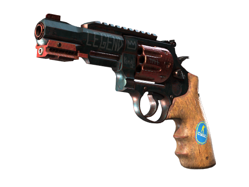 R8 Revolver | Junk Yard (Factory New) — изображение скина CS2, редкость Mil-Spec Grade