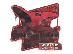 Sealed Graffiti | mousesports | Atlanta 2017 — CS2 skin image, High Grade rarity