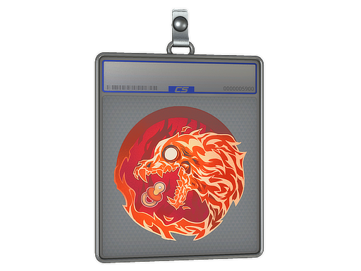 Sticker Slab | Baby Howl — CS2 skin image, High Grade rarity