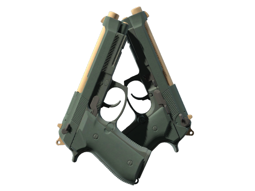 Dual Berettas | Contractor — скин CS2, редкость Consumer Grade