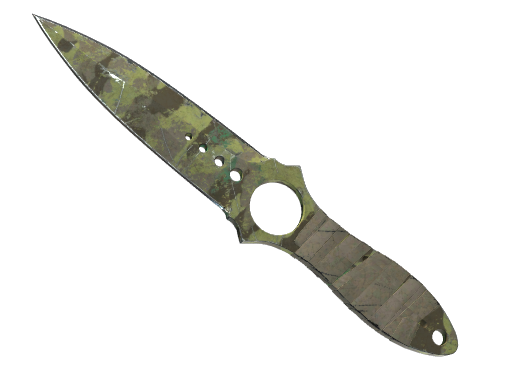 ★ StatTrak™ Skeleton Knife | Boreal Forest (Well-Worn) — CS2 skin image