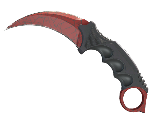 ★ Karambit | Crimson Web — скин CS2, редкость Covert