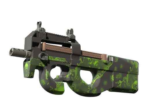 P90 | Virus (Field-Tested) — изображение скина CS2, редкость Restricted