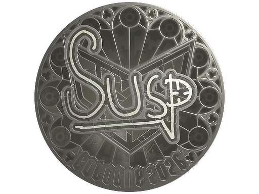 Sticker | susp (Foil) | Cologne 2026 — CS2 skin image, Remarkable rarity