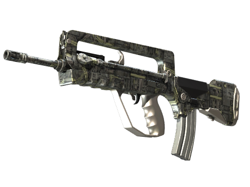 Souvenir FAMAS | Faulty Wiring (Factory New) — изображение скина CS2, редкость Consumer Grade