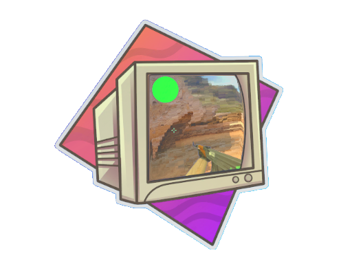 Sticker | Old School (Lenticular) — CS2 skin image, Extraordinary rarity