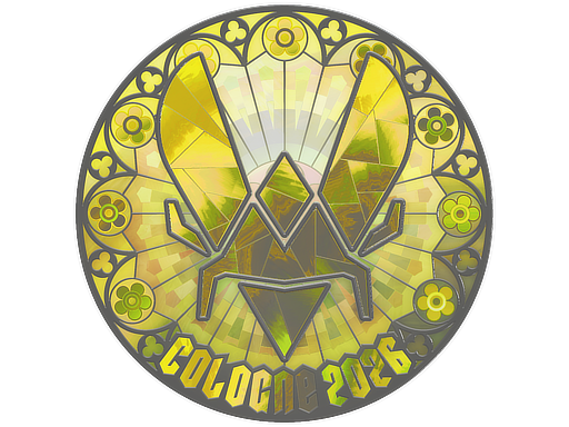 Sticker | Vitality (Holo) | Cologne 2026 — CS2 skin image, Exotic rarity