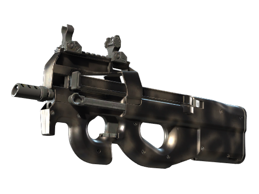 P90 | Scorched (Well-Worn) — изображение скина CS2, редкость Consumer Grade