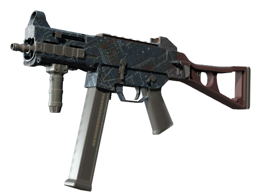 UMP-45 | Facility Dark (Minimal Wear) — изображение скина CS2, редкость Consumer Grade