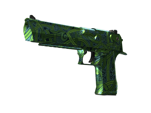 Desert Eagle | Emerald Jörmungandr (Field-Tested) — изображение скина CS2, редкость Restricted