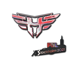 Sticker | Heroic (Holo) | Stockholm 2021 — CS2 skin image, Remarkable rarity