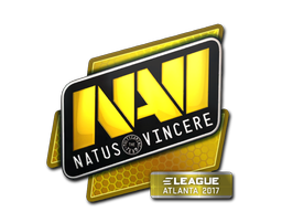 Sticker | Natus Vincere | Atlanta 2017 — CS2 skin image, High Grade rarity