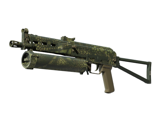 PP-Bizon | Anolis (Well-Worn) — изображение скина CS2, редкость Consumer Grade