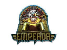 Sticker | Emperor (Foil) — CS2 skin image, Exotic rarity